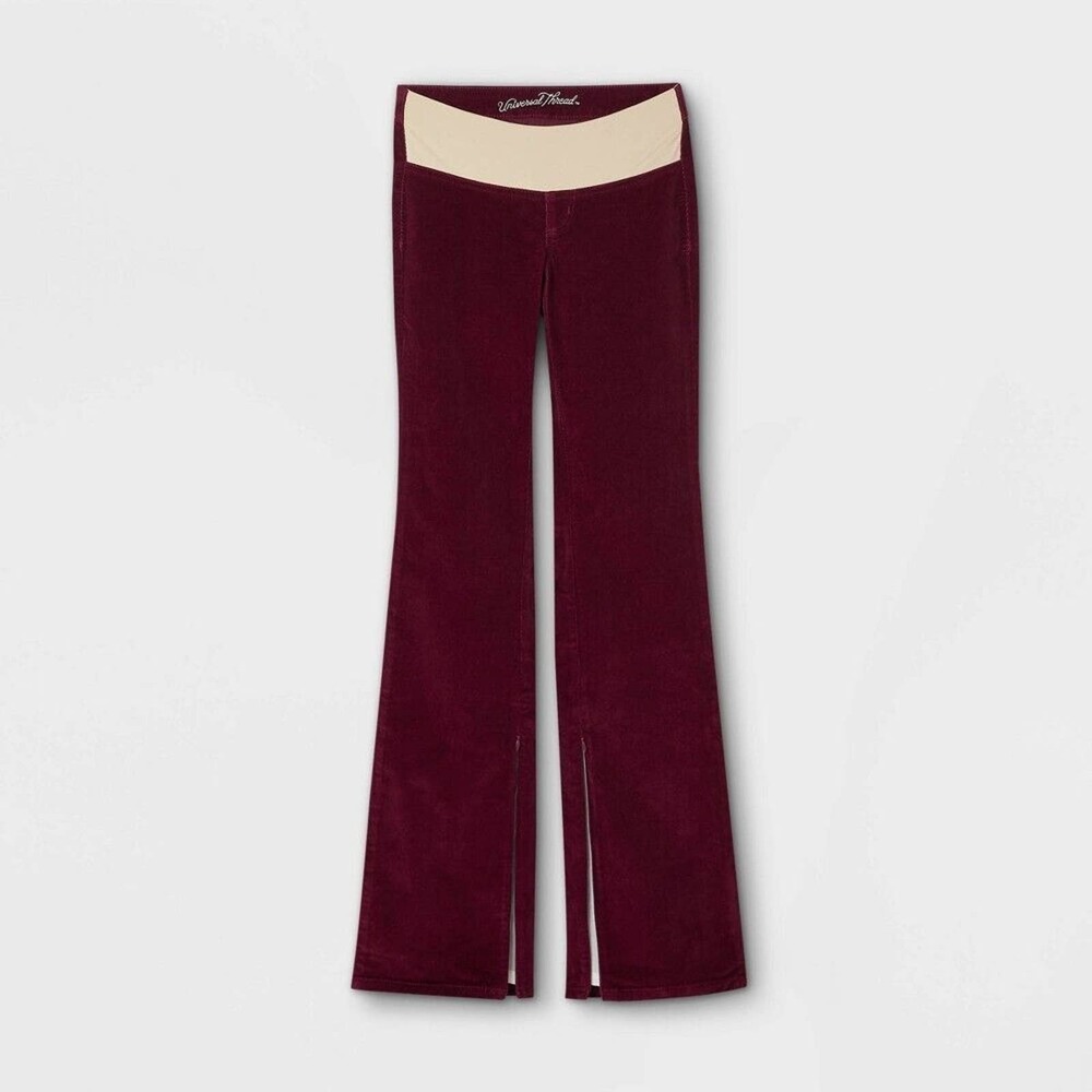 Women's High-Rise Corduroy Adaptive Bootcut Jeans - Universal Thread™ Size 0/25R